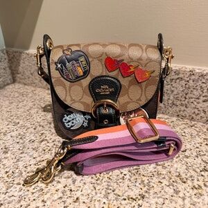 Coach New York Patchwork Leather Crossbody